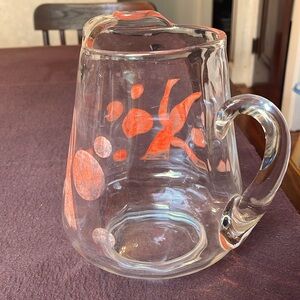 #Glass pitcher